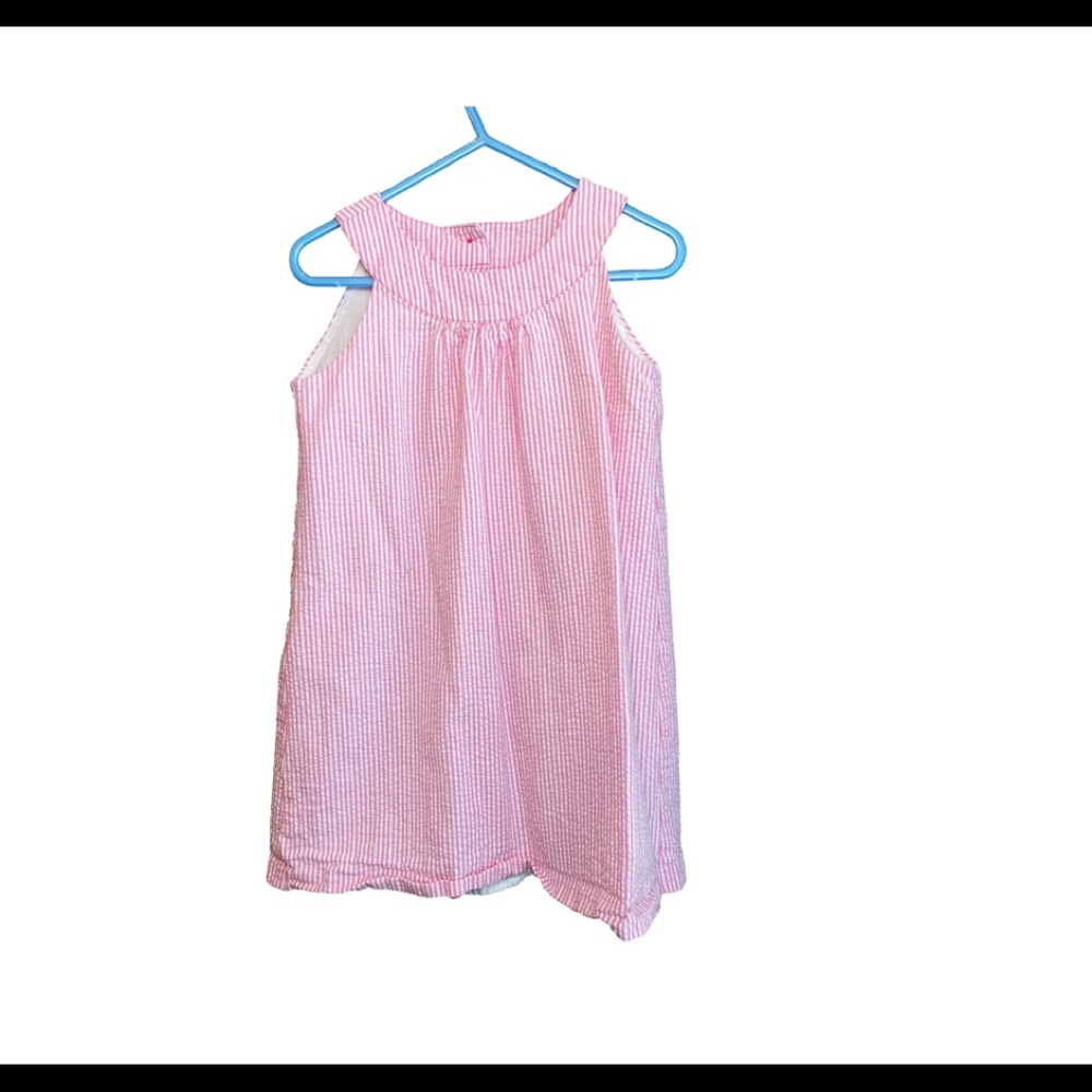 Gymboree Pink Seersucker Summer Dress